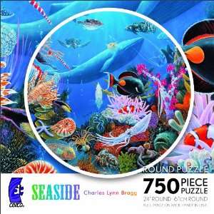  Ceaco Seaside Round   Undersea Adventure Toys & Games