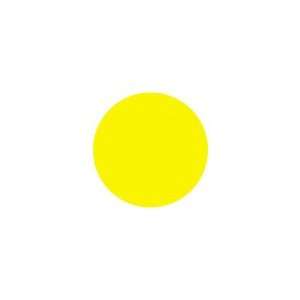  Blank 4 Circle Weather Resistant Label, Yellow Background 