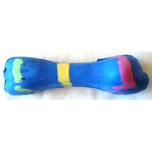  Blue Rubber Dog Bone Chew Toy