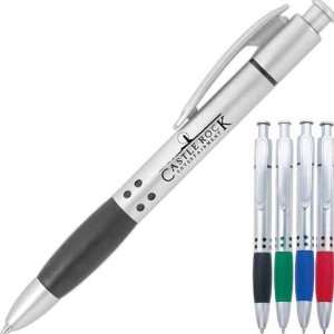  T Foil   Click pen with colored grip section. Office 