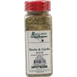 Regal Herbs & Garlic Blend 8 oz.  Grocery & Gourmet Food