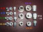   rivet nuts 8 32 alum 25pc FREE S&H (rivnuts riv nut nutsert nutserts