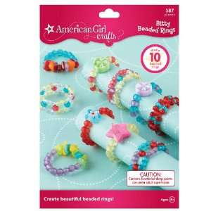   By American Girl Crafts   Bitty Beaded Rings Activity 