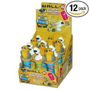 Flix Candy Wall E Rolling Pop Slider, 1 Count Lollipops (Pack of 12 