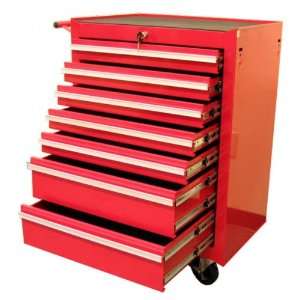  Rolling Tool Storage Chest (Red) (39.2H x 26.8W x 18D 