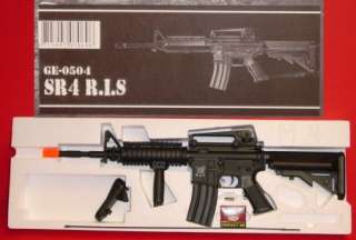 NEW aeg M4a1 SR4 RIS Carbine CRANE STOCK ge0504 SRC tds METAL POLYMER 