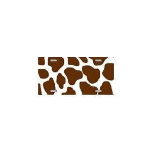  Brown Giraffe FLAT Automotive License Plates Blanks for 