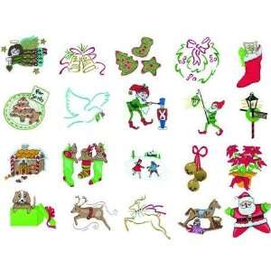  OESD Embroidery Machine Designs CD CHRISTMAS IV Kitchen 
