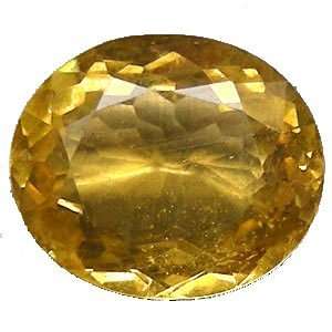  Yellow Beryl Faceted Oval Unset Loose Gemstone 12mm (Qty=1 
