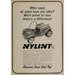 1970 Ad Nylint Steel Toys Modster 2710 Car Rockford IL   Original 