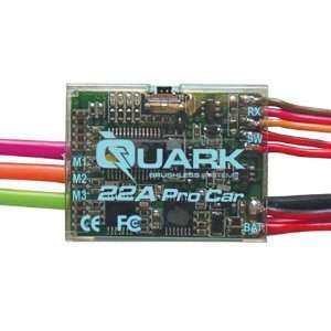  Quark Pro Car 22 Amp Brushless ESC Toys & Games