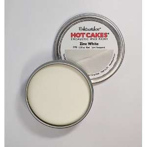  Encaustic Wax Paint Hot Cakes Zinc White 1.5 fl oz (45ml 