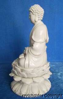 Blanc De China,Dehua White Porcelain Statue Buddha  