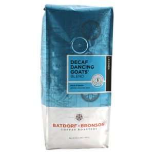 Batdorf & Bronson   Decaf   Dancing Goats Blend Coffee Beans   1 lb