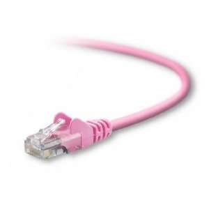  4FT CAT5E Pink Snagless Patch RJ45 M/mcable Electronics