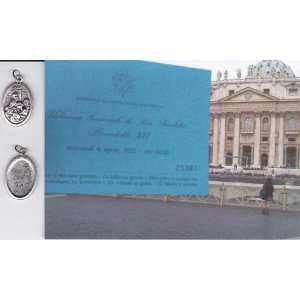  BlessedSt Saint John of God Medal by Pope Benedict XVI on 