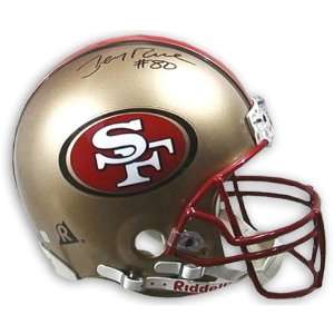  NFL Raiders Jerry Rice Autographed Helmet Sports 