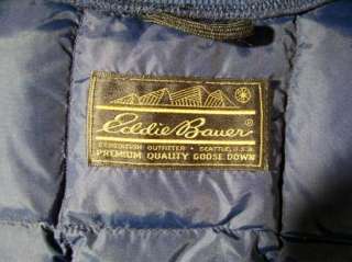 Vintage Eddie Bauer Goose Down Filled Vest  