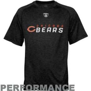 Mens Chicago Bears Heathered Sideline Speedwick Performance Tshirt