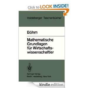   Heidelberger Taschenbücher) (German Edition) eBook V. Böhm Kindle