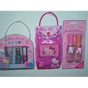 Hello Kitty Cosmetic Set (Sold As 3 Packs in a Set): Toys 