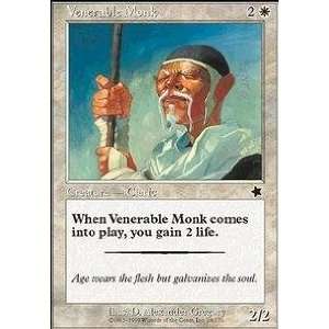    Magic the Gathering   Venerable Monk   Starter 1999 Toys & Games
