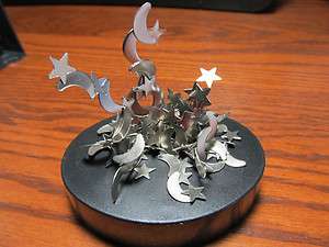 Mamgnetic Stars Moons Sculpture Home Office Desk Tabletop Accent 