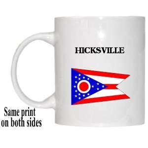  US State Flag   HICKSVILLE, Ohio (OH) Mug 