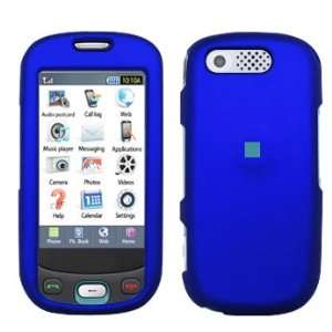  For Samsung Hightlight T749 Solid Blue Rubberized Snap on 