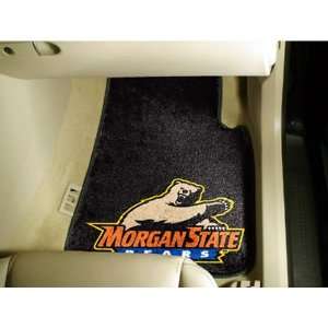  Morgan State Bears NCAA Car Floor Mats (2 Front): Sports 