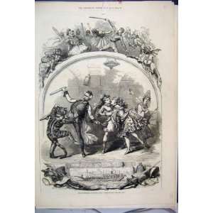   Pantomime Drury Lane Whittington Cat Antique Print