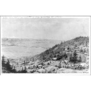  William Henry Jackson,Blue Mountains,Columbia in Oregon 