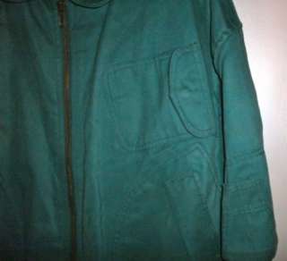 VTG Lacoste IZOD   Zip Front   Preppy Jacket  Green   Mens Medium 