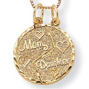  Mom/Daughter 10k Pendant Jewelry