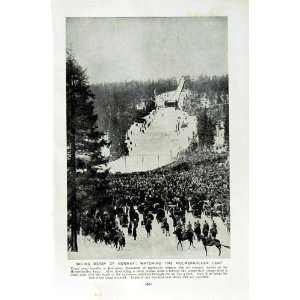  c1920 SKI ING DERBY NORWAY HOLMENKOLLEN FAIRY LORE