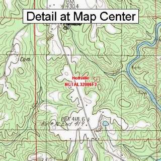  USGS Topographic Quadrangle Map   Holtville, Alabama 