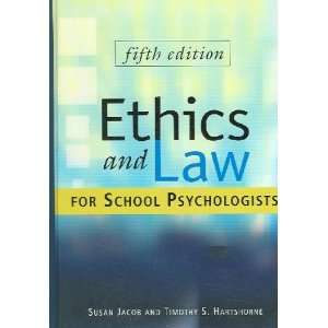  Ethics And Law for School Psychologists Arts, Crafts 