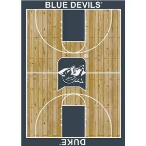 Duke Blue Devils NCAA Homecourt Area Rug by Milliken: 54x78 