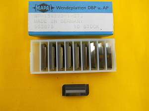 10 INDEXABLE CARBIDE CUTTING TOOL INSERTS reamer blades MAPAL WP 