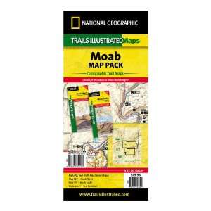  National Geographic Moab Map Bundle