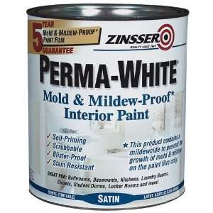  Zinsser & Co 2704 Satin Mold & Mildew Paint   White: Home 
