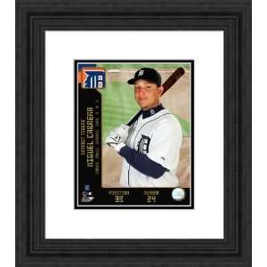  Framed Miguel Cabrera Detroit Tigers Photograph Sports 