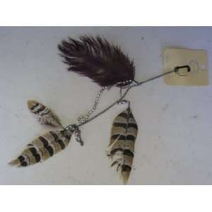  New Fashion Real Feather Hair Entension with Clip on It 