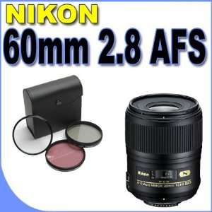  Nikon 60mm f/2.8G ED AF S Micro Nikkor Lens for Nikon DSLR 