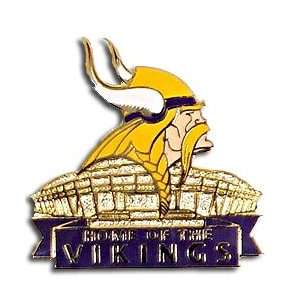  Minnesota Vikings Stadium Pin: Sports & Outdoors