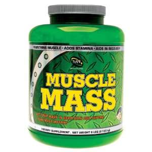  Muscle Nutrition Muscle Mass, Vanilla, 6 Pound Health 
