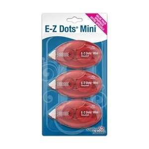  Helmar Mini Dots Permanent Adhesive Dispenser Value Pack 3 