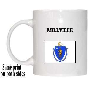  US State Flag   MILLVILLE, Massachusetts (MA) Mug 