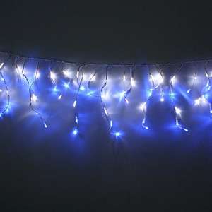 6feet 100 Blue & White LED Wedding Party Icicle Light  