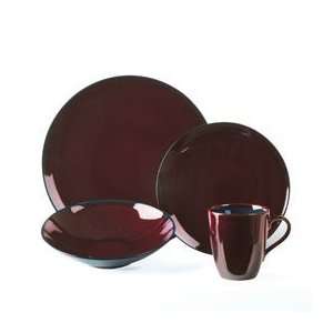  Mikasa Sedona Brown Dinner Plates Set of 2: Kitchen 